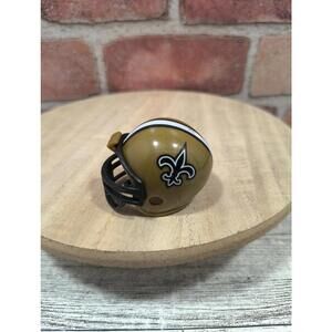 NEW ORLEANS SAINTS Mini 1.5" Football Helmet 2019 Riddell NFL Collectible